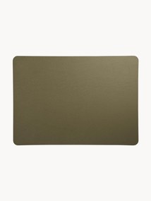 Individuais de mesa em couro sintético Pik, conjunto de 2