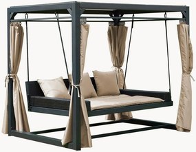 Pavilhão Provence com espreguiçadeira de jardim suspensa