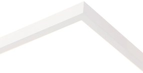 Candeeiro de teto branco com LED regulável em 3 níveis 5 luzes - Lejo Design