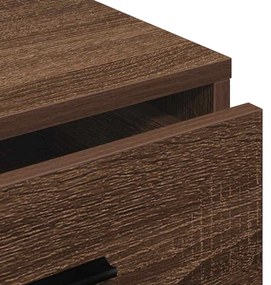 Buffet Carvalho Castanho 40x41x75 cm Madeira Engenheirada