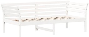 Espreguiçadeira sem colchão 75x190 cm branco