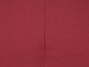 Chaise-longue em tecido vermelho ALSTEN Beliani