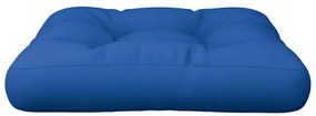 Almofadão para paletes 58x58x10 cm tecido azul
