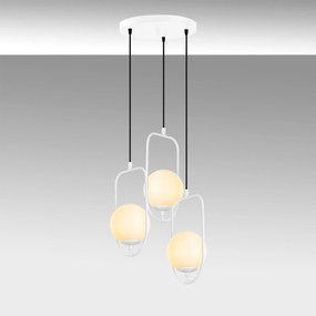 Candeeiro de Teto Skew – Branco – 55 cm x 185 cm