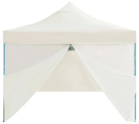 Tenda Pop-Up Dobrável de 3x9m - Creme