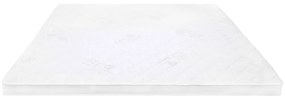 Sobre-colchão 160x200 cm espuma de gel 7 cm
