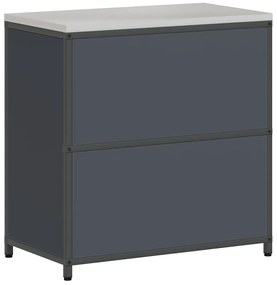 Armário de Armazenamento para Cozinha Antracite 60 x 50 x 92 cm