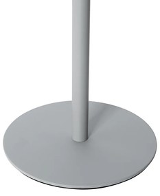 Candeeiro de mesa cinzento recarregável com LED e dimmer IP54 - Jude Moderno