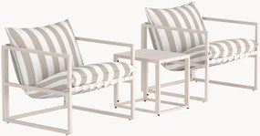 Conjunto lounge para jardim Messina, conjunto de 3