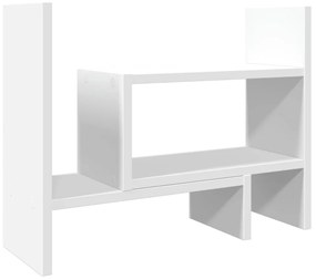Organizador de secretária 38,5x17x39cm derivados madeira branco