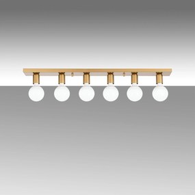 Candeeiro de Teto Mirro – Dourado – 91 x 10 x 10 cm