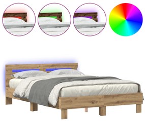 Estrutura de Cama de Madeira Carvalho Artesanal Madeira