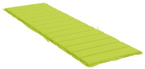 Almofadão p/ espreguiçadeira tecido oxford verde brilhante