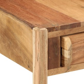 Mesa de Apoio vidaXL 43x32x46 cm Madeira Sólida Reclamada