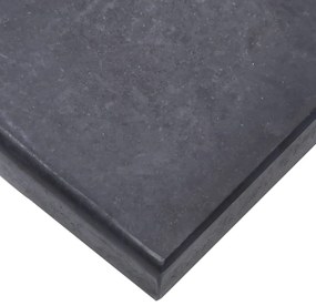 Base para guarda-sol 40x28x4 cm granito preto