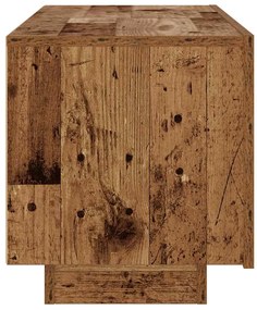 Mesa cabeceira 100x35x40 cm derivados de madeira madeira velha