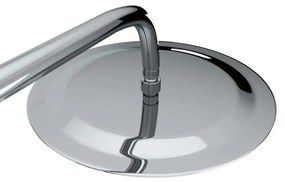 Conjunto de duche com chuveiro fixo e de mão aço inoxidável
