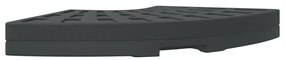 Peso base guarda-sol c/ pega p/ guarda-sol suporte cruzado 20kg