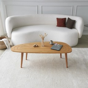 Mesa de Café Sweet – Cor Teak – 115x38x50cm