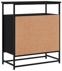 Aparador 69x35x80 cm derivados de madeira preto