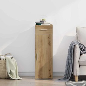 Sideboard vidaXL Artisan Carvalho 30x42,5x93 cm Madeira de Engenharia