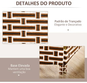 Biombo Separador de Ambientes de 4 Paineis Biombo Dobrável 180x180cm Separador de Ambientes Decoração Elegante para Dormitórios Sala de Estar Cozinha