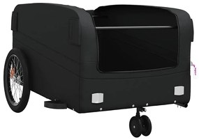 Reboque para bicicleta 45 kg ferro preto
