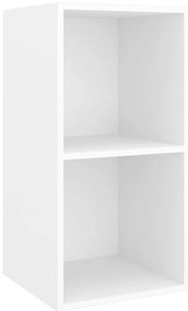 4 pcs conjunto de móveis de TV contraplacado branco