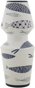 VASO CERAMICA PEIXE DUPLO CM Ø 14X34