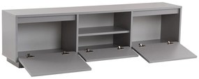 Móvel de TV Vanguard – Cinzento – 160x42x29,5 cm