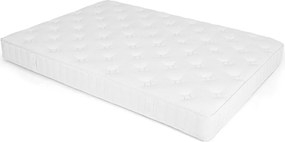 Colchão duplo 140 x 200 cm híbrido de espuma e molas ensacadas de 20 cm para isolamento de movimento e alívio de pressão