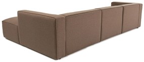Sofá de Canto Mora XL – Castanho – 320 cm x 69 cm x 180 cm