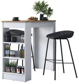Mesa de Cozinha JA103 – Nogueira – 120x100x50 cm
