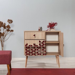 Cómoda Verybox – Carvalho Sonoma – 90x90x40 cm