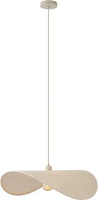 Candeeiro Suspenso Moderno Bege 65cm - Hat