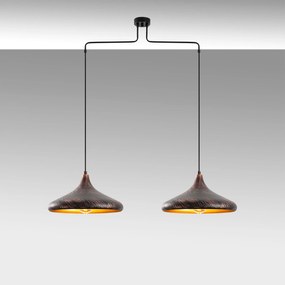Chandelier Barek – Patina – 100 x 35 x 132 cm