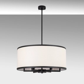 Candeeiro de Teto Way – Preto e Branco – 60 x 60 x 83 cm