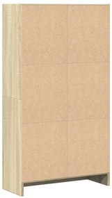 Estante 60x24x109 cm derivados de madeira carvalho sonoma