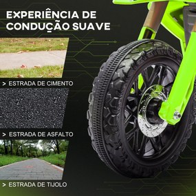 AIYPLAY Mota Elétrica para Crianças acima de 3 Anos Moto a Bateria par