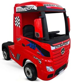 Carro eletrico crianças Camião Mercedes Actros 12V 2.4G Vermelho