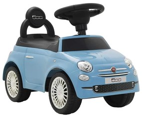 Carro de passeio Fiat 500 azul