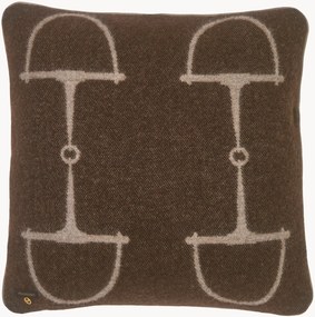 Almofada reversível em lã com padrão jacquard Classic