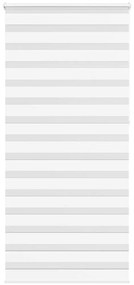 vidaXL Cortina de zebra 105x230 cm largura do tecido 100,9cm poliéster