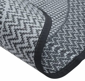 Tapete de exterior Ø160 cm ARAKIL PP cinzento