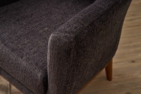 Cadeira Wing Gonca – Antracite – 74x80x75 cm