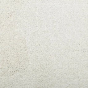 Tapete de pelo curto OVIEDO Ø 200 cm creme