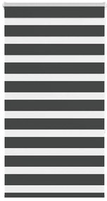 Cortina de zebra 80x150 cm largura do tecido 75,9 cm poliéster