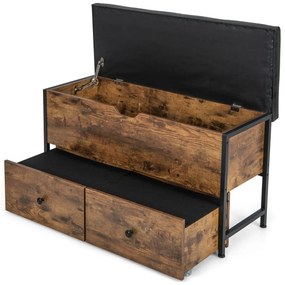 Estante empilhável com prateleira ajustável e cubos - Branco