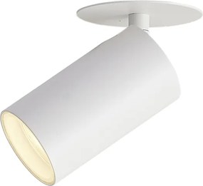 Conjunto de 6 focos embutidos modernos brancos GU10 50mm IP44 - Chels