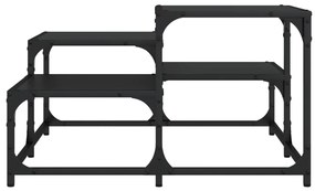 Mesa de centro 68x68x40 cm derivados de madeira preto
